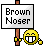 :brownnose
